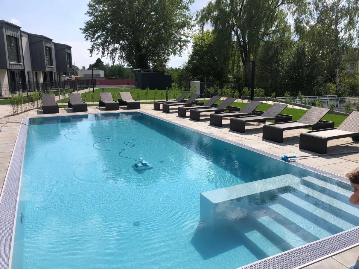 25H Spa-Residenz Pools In & Out, Private Garden & Beach Apartamento Neusiedl am See Exterior foto